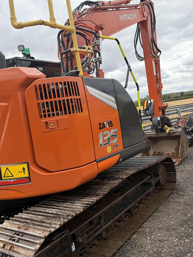Used 2023 HITACHI ZAXIS ZX135USBL-7