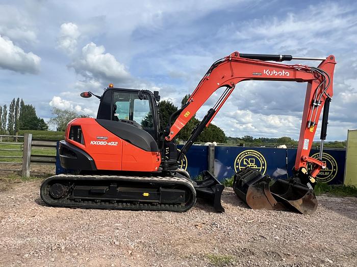 Used 2021 Kubota KX080-4