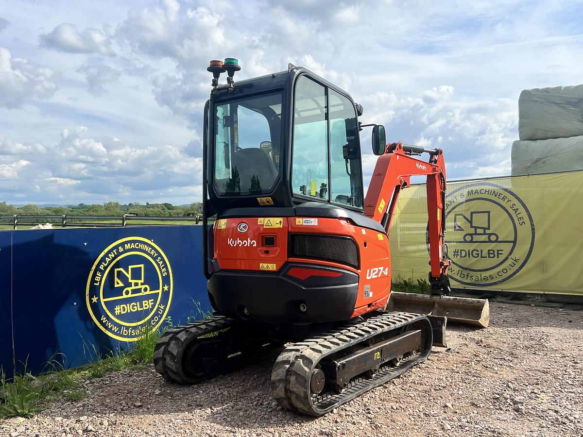 Used 2019 KUBOTA U27-4