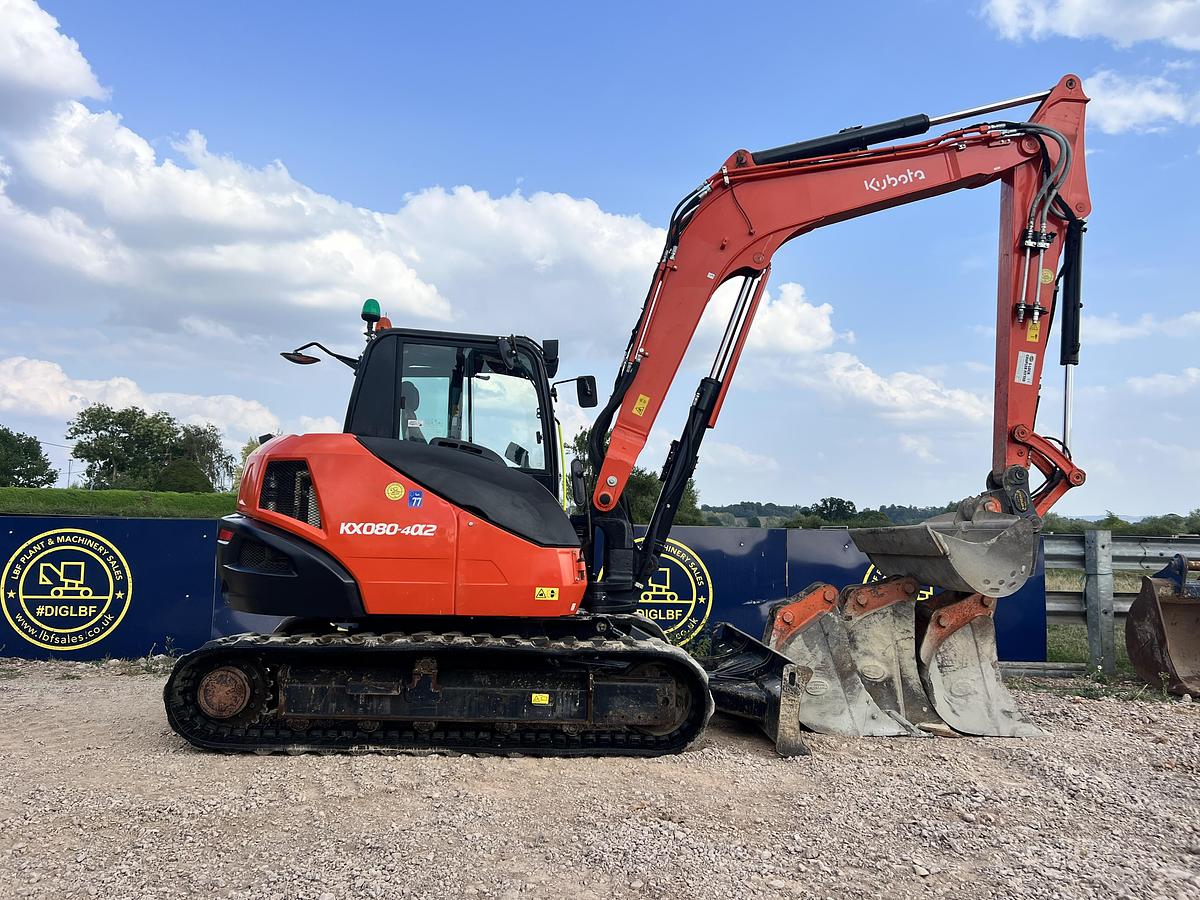 Used 2022 KUBOTA KX080-4a2