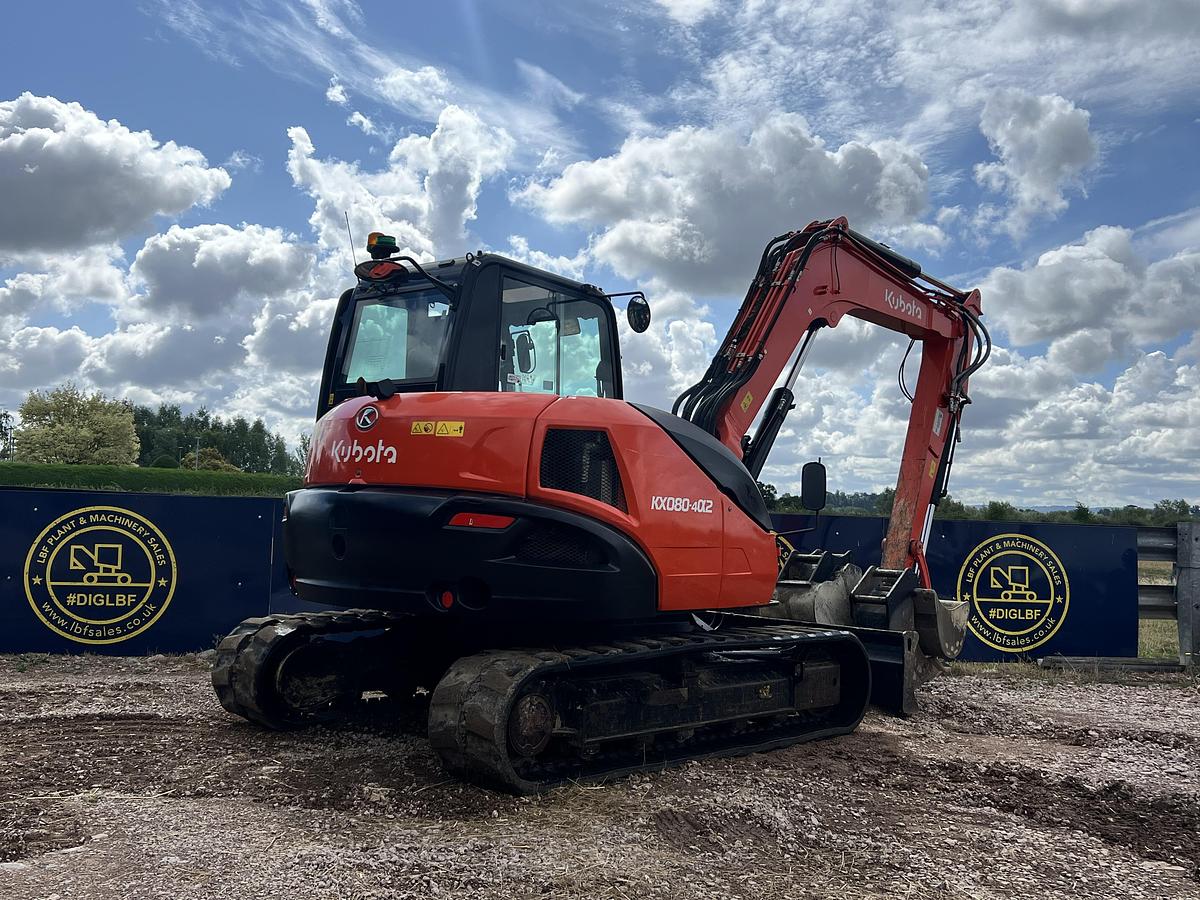 Used 2021 KUBOTA KX080-4