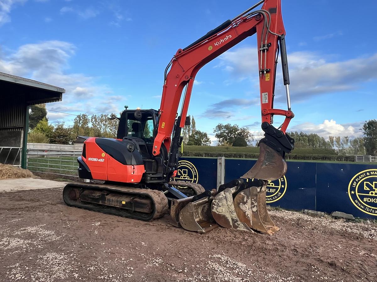 Used 2023 KUBOTA KX080-4a2