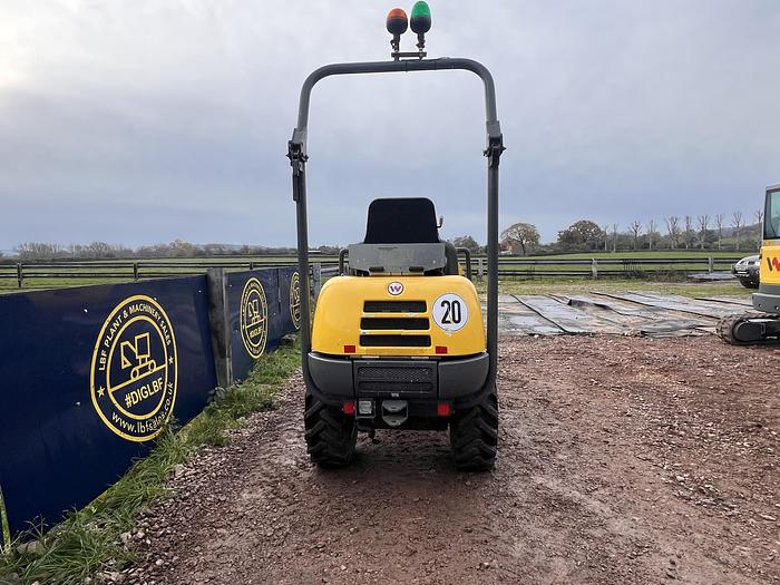 Used 2017 WACKER NEUSON 1001 1 tonne high tip dumper