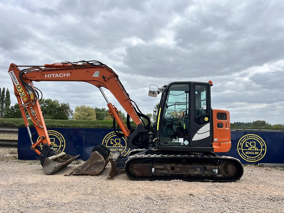 Used 2021 HITACHI ZX85USB-6
