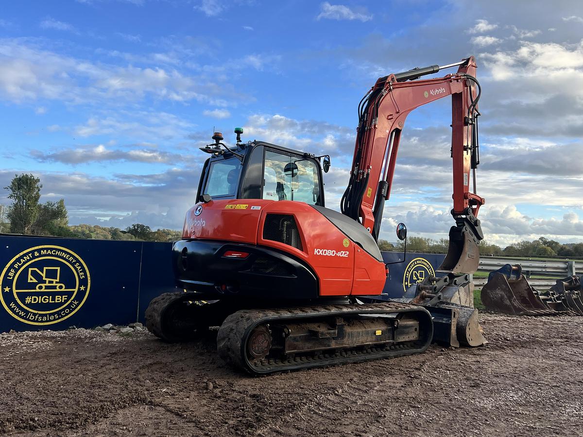 Used 2023 KUBOTA KX080-4a2