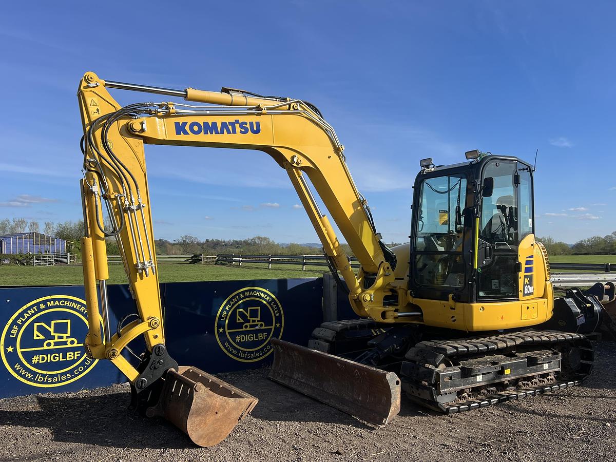Used 2023 KOMATSU PC80MR