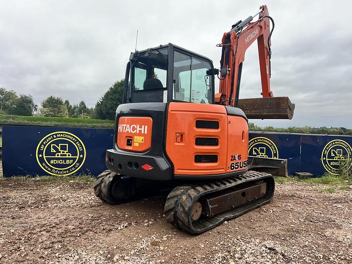 Used 2015 HITACHI ZX65U-5