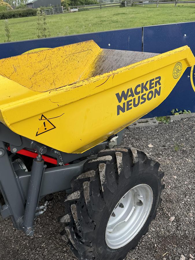Used 2023 WACKER NEUSON 1001 1 tonne high tip dumper