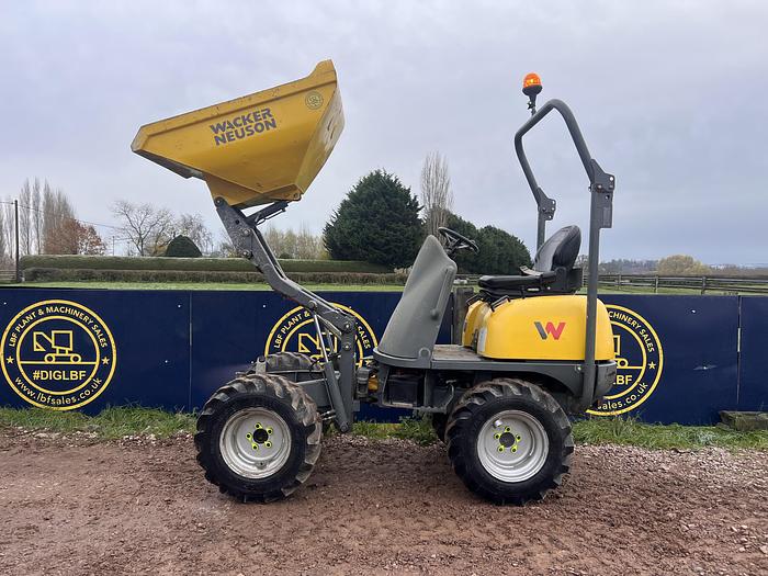 Used 2017 WACKER NEUSON 1001 1 tonne high tip dumper
