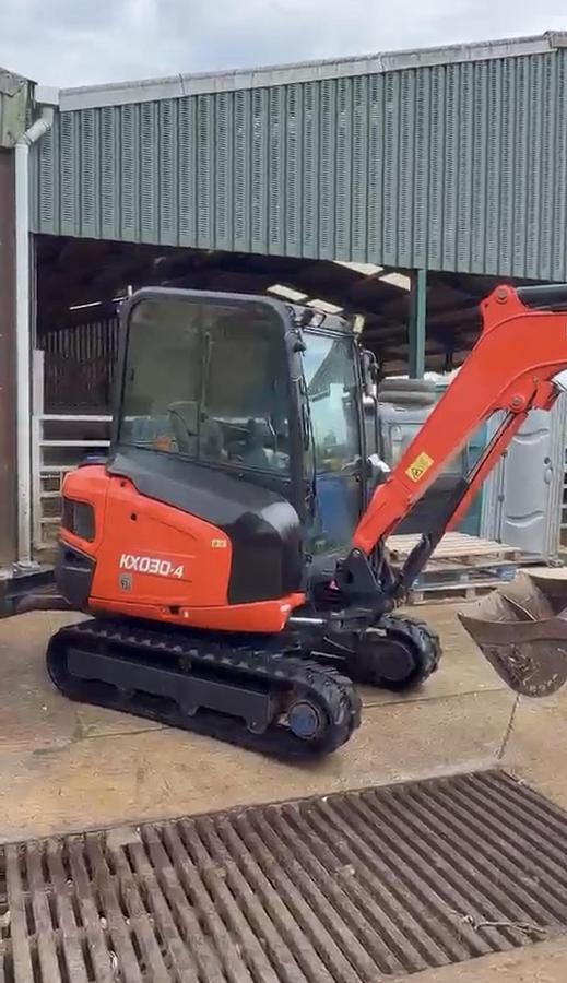 Used 2018 KUBOTA KX030-4