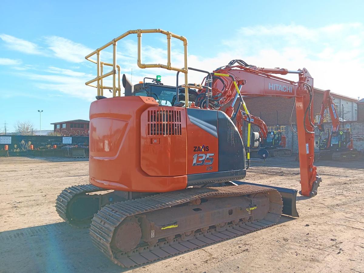 Used 2023 HITACHI ZAXIS ZX135USBL-7