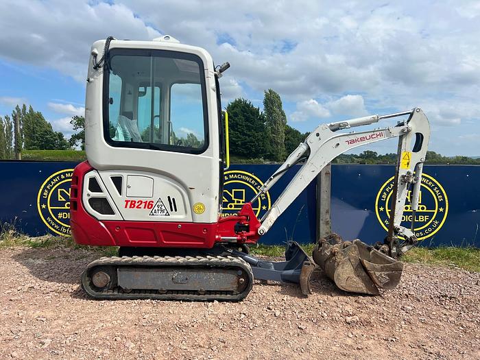 Used 2018 TAKEUCHI TB216