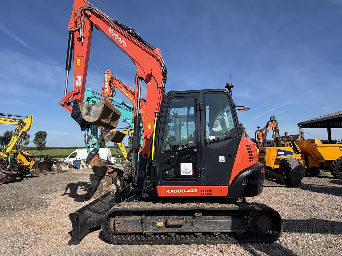 Used 2023 KUBOTA KX080-4a2