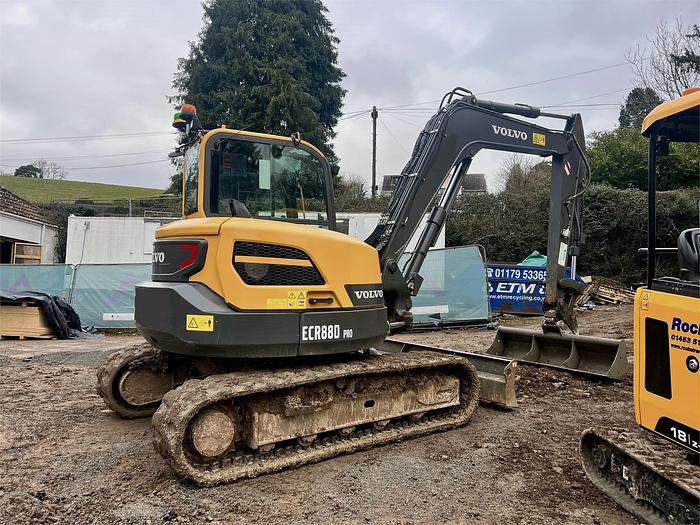 Used 2021 VOLVO ECR88D