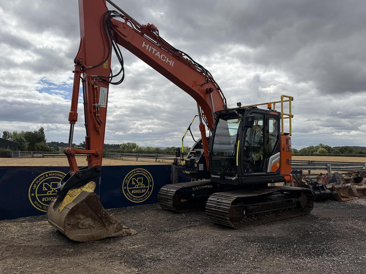 Used 2023 HITACHI ZAXIS ZX135USBL-7