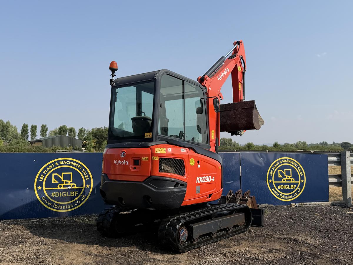 Used 2018 KUBOTA KX030-4