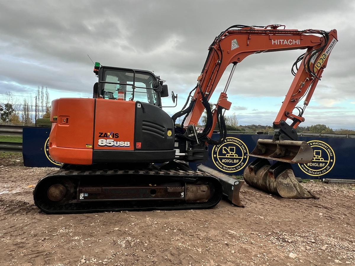 Used 2021 HITACHI ZX85USB-6