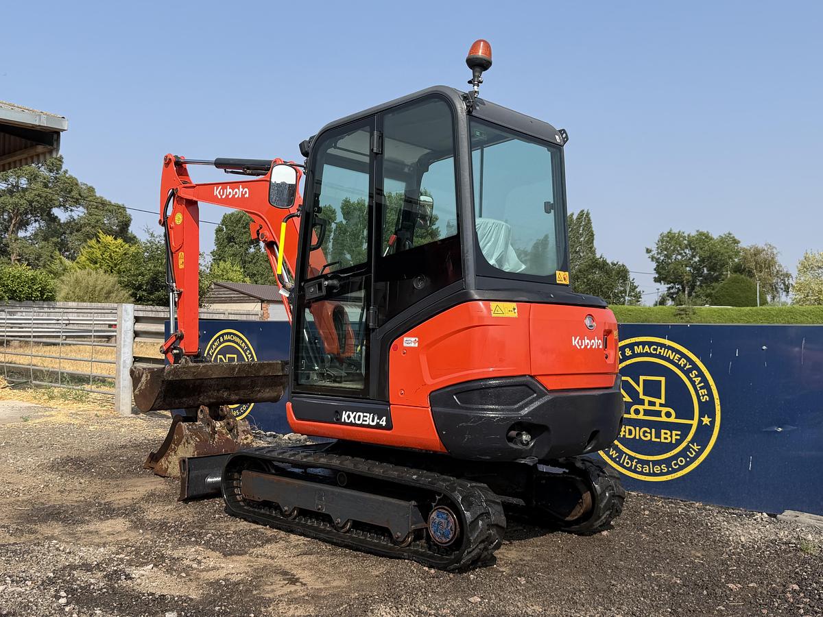 Used 2018 KUBOTA KX030-4