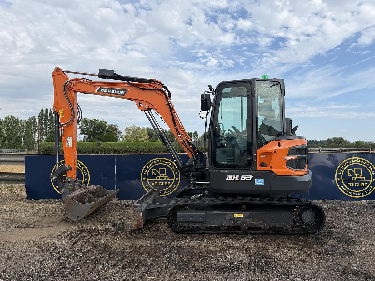 Used 2025 DEVELON DX63R-7