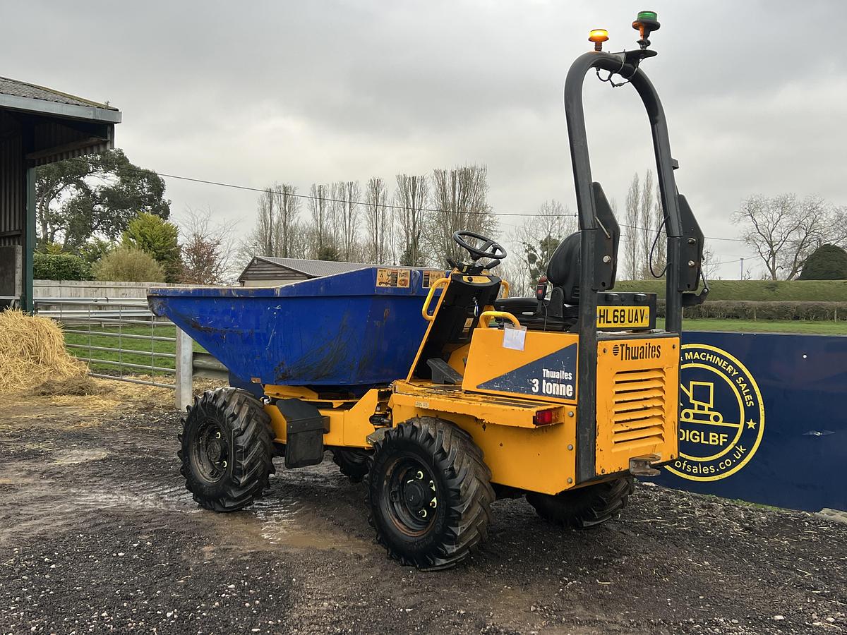 Used 2019 THWAITES 3 tonne dumper