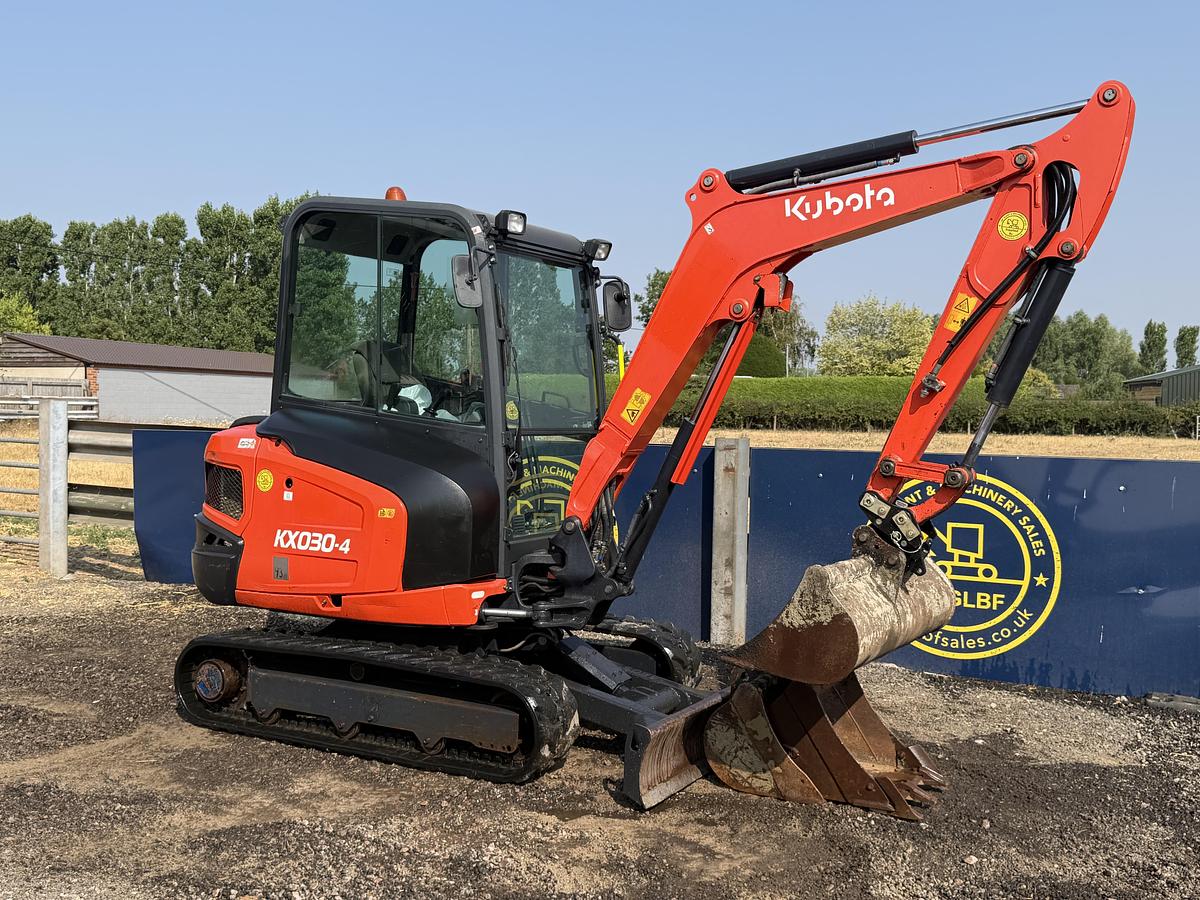 Used 2018 KUBOTA KX030-4
