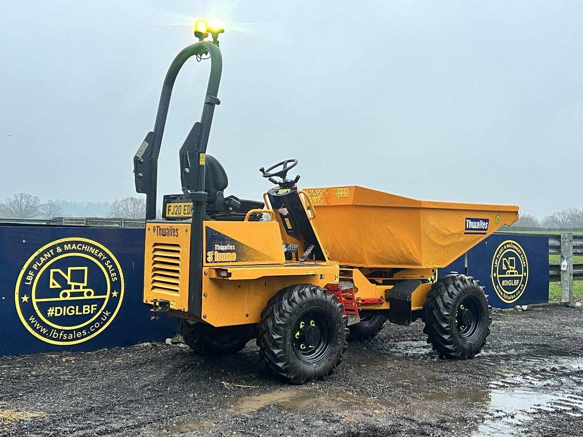 Used 2020 THWAITES 3 tonne dumper