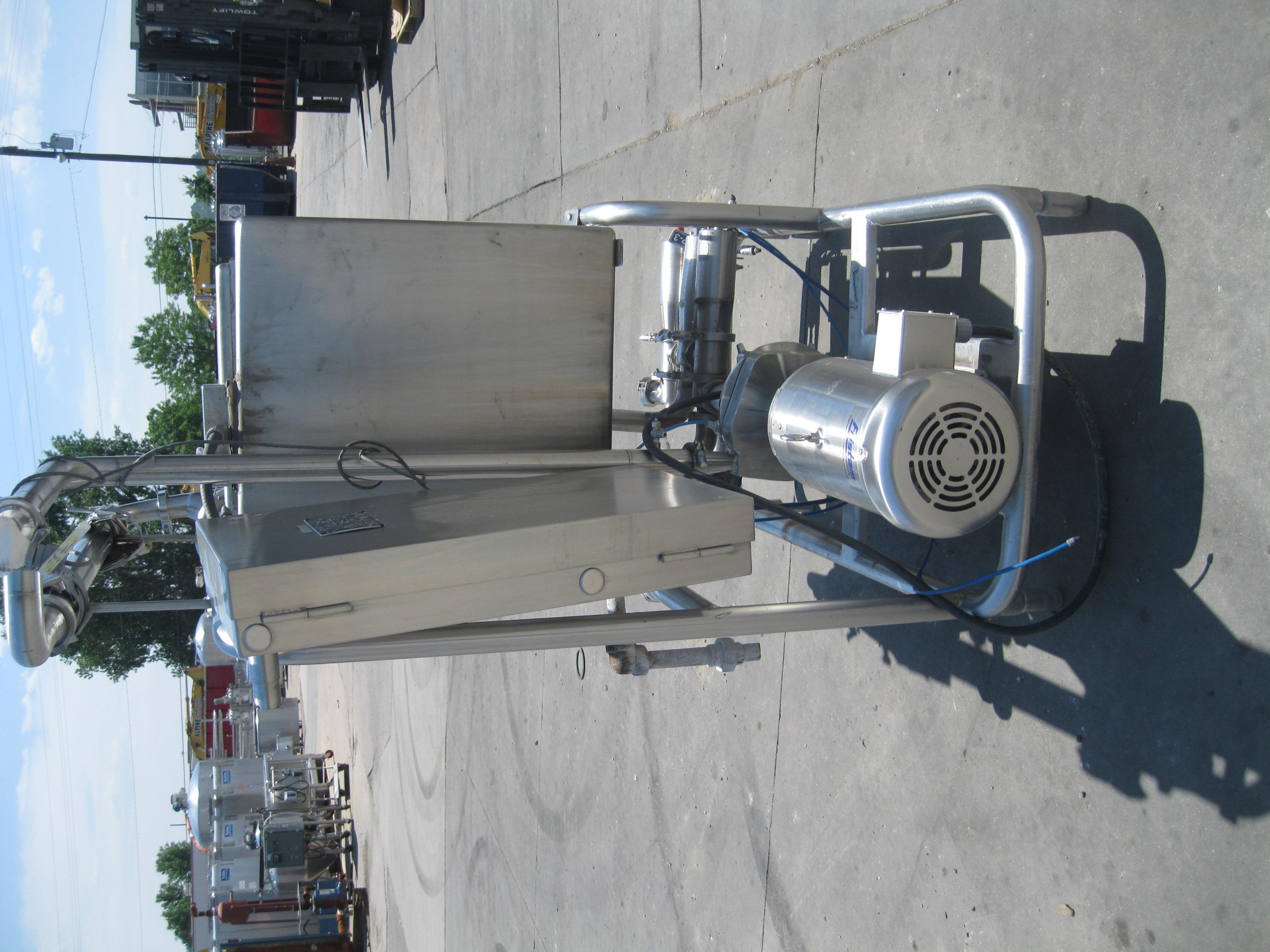Usado SINGLE TANK CIP SYSTEM 150 GALLON SKID