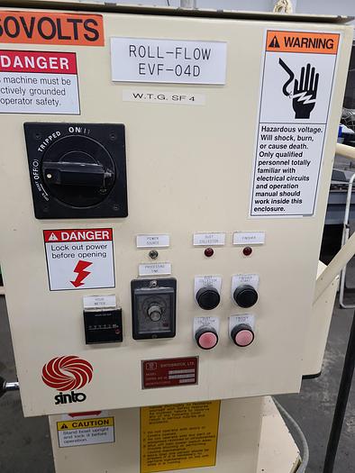 Used Sintobrator High Speed Disc Dry Finishing Machine Polish Deburr Metal Fast Watch Video!