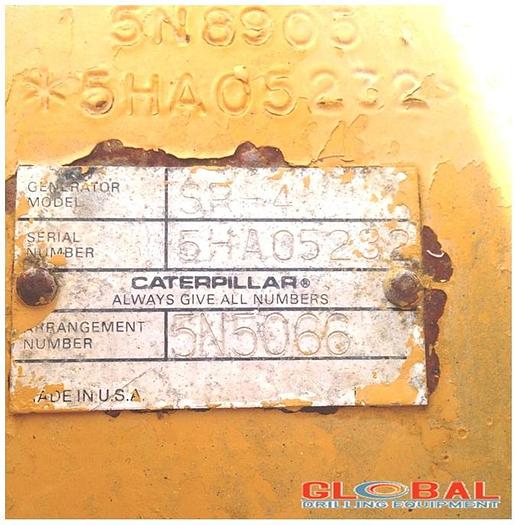 Used Item 0667 : Caterpillar SR-4 Generator Set w/ 3406 Engine