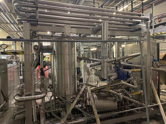 Used Volutherm Plate Juice Flash Pasteuriser