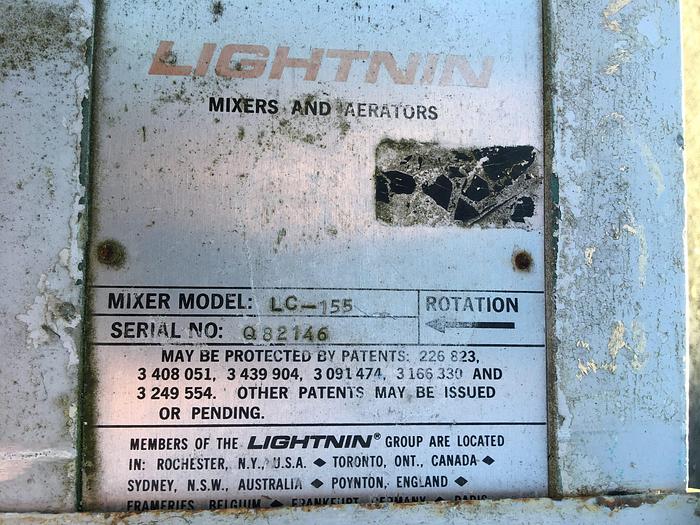 Used 3,500 Litre Stainless Steel Mixing Vessel