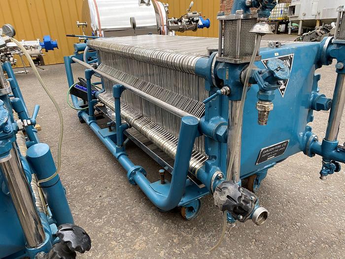 Used Carlson Ford Filter Press