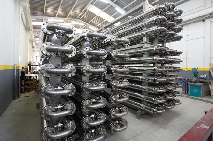 Used Shell and Tube Heat Exchanger (Sludge Cooling System)