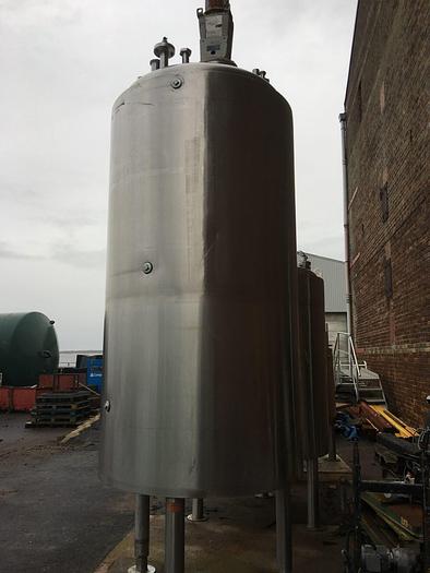 Used 3,500 Litre Stainless Steel Mixing Vessel