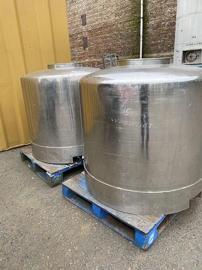 Used 800L Stainless Steel Tanks