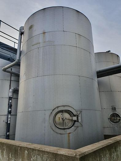 Used 25,000 Litre 316 Stainless Steel Tanks (6 available)