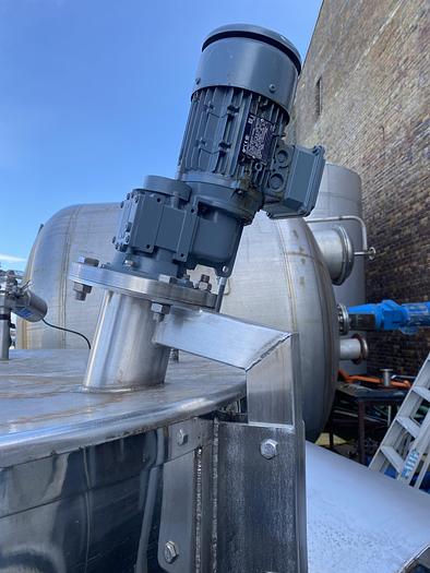 Used 2,000 Litre Stainless Steel Mixing Vessel (3 available)