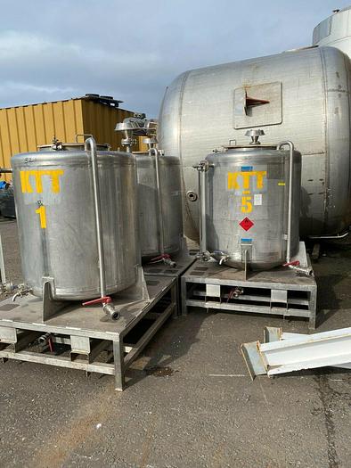Used 800 Litre Stainless Steel Tank (5 available)