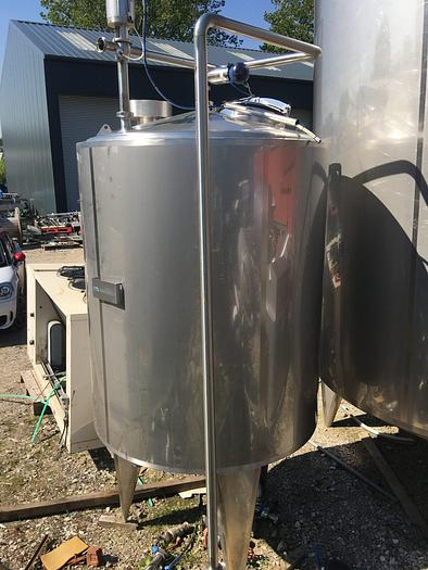 Used 2,500 Litre 316 Stainless Steel Tank