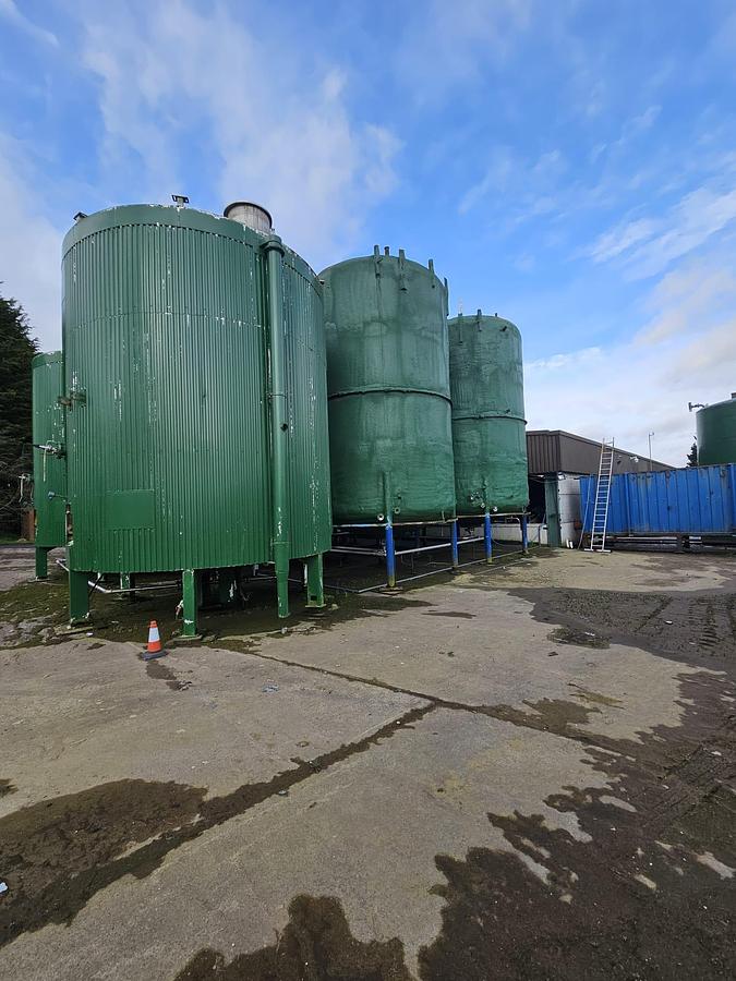Used 80,000 Litre Stainless Steel Storage Tank