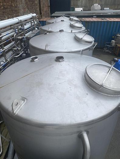 Used 5,000 Litre Stainless Steel Tank (2 available)