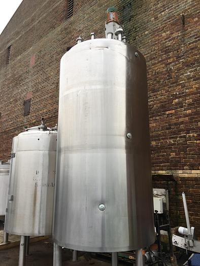 Used 3,500 Litre Stainless Steel Mixing Vessel