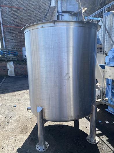 Used 1,500 Litre Stainless Steel Mixing Vessel
