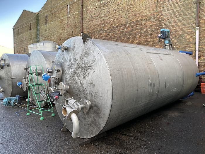 Used 20,000 Litre 304 Stainless Steel Tanks (3 available)