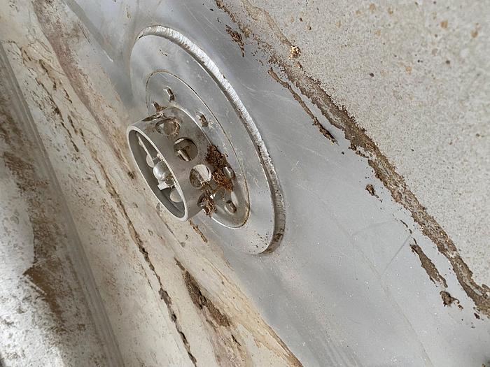 Used 12,000 Litre Stainless Steel Mixing Vessel with Two Mixers