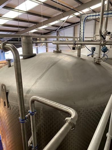 Used 40,000 Litre Stainless Steel Tanks