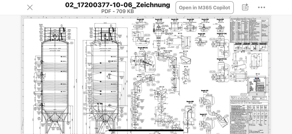 Used 55,000 Litre Fermentation Vessels (4 available)