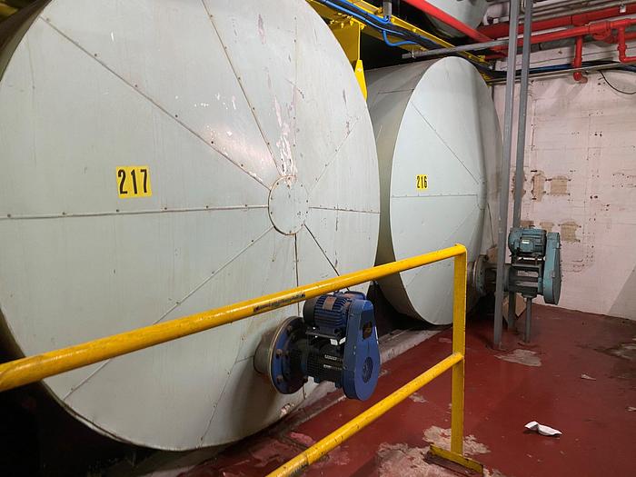 Used 50,000 Litre 316 Stainless Steel Tanks (6 available)