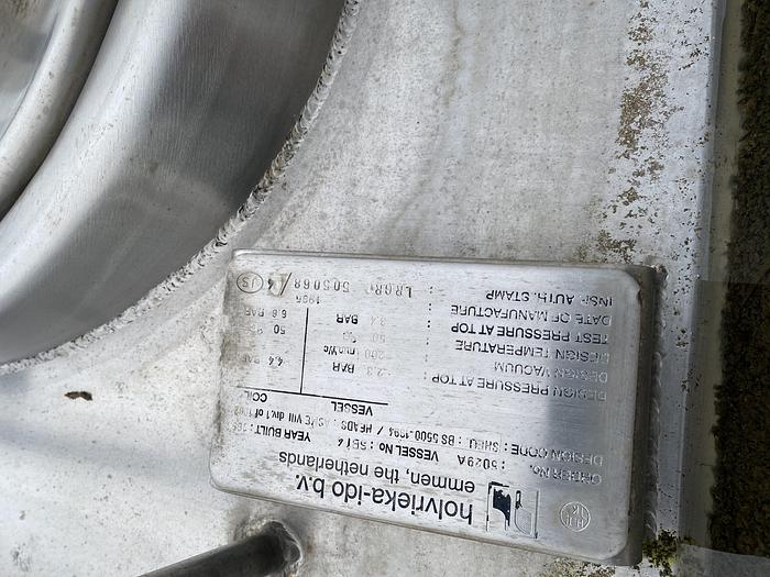 Used 18,000 Litre Stainless Steel Jacketed Tank