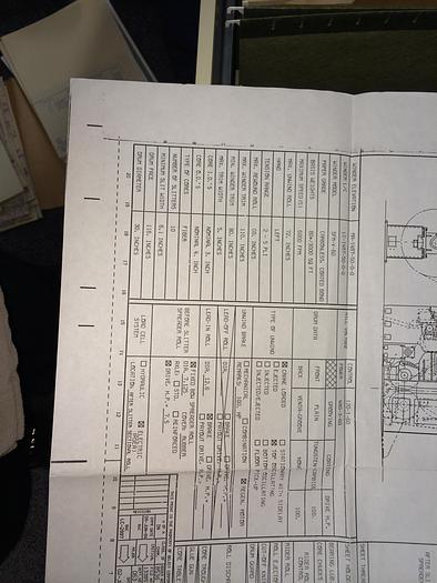 Used Beloit Winder 116"x30" Drums #32457